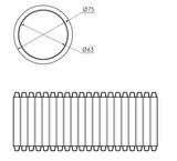 Air Excellent AE34C Semi-Rigid Duct 50m