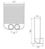 Air Excellent AE34C Floor Grille Adaptor
