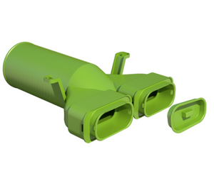 Air Excellent 2x AE35SC Valve Adaptor 125mm 180°