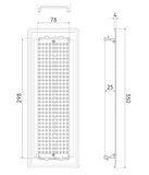 Air Excellent Floor Grille Stainless Steel