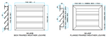 Aluminium Weather louvres